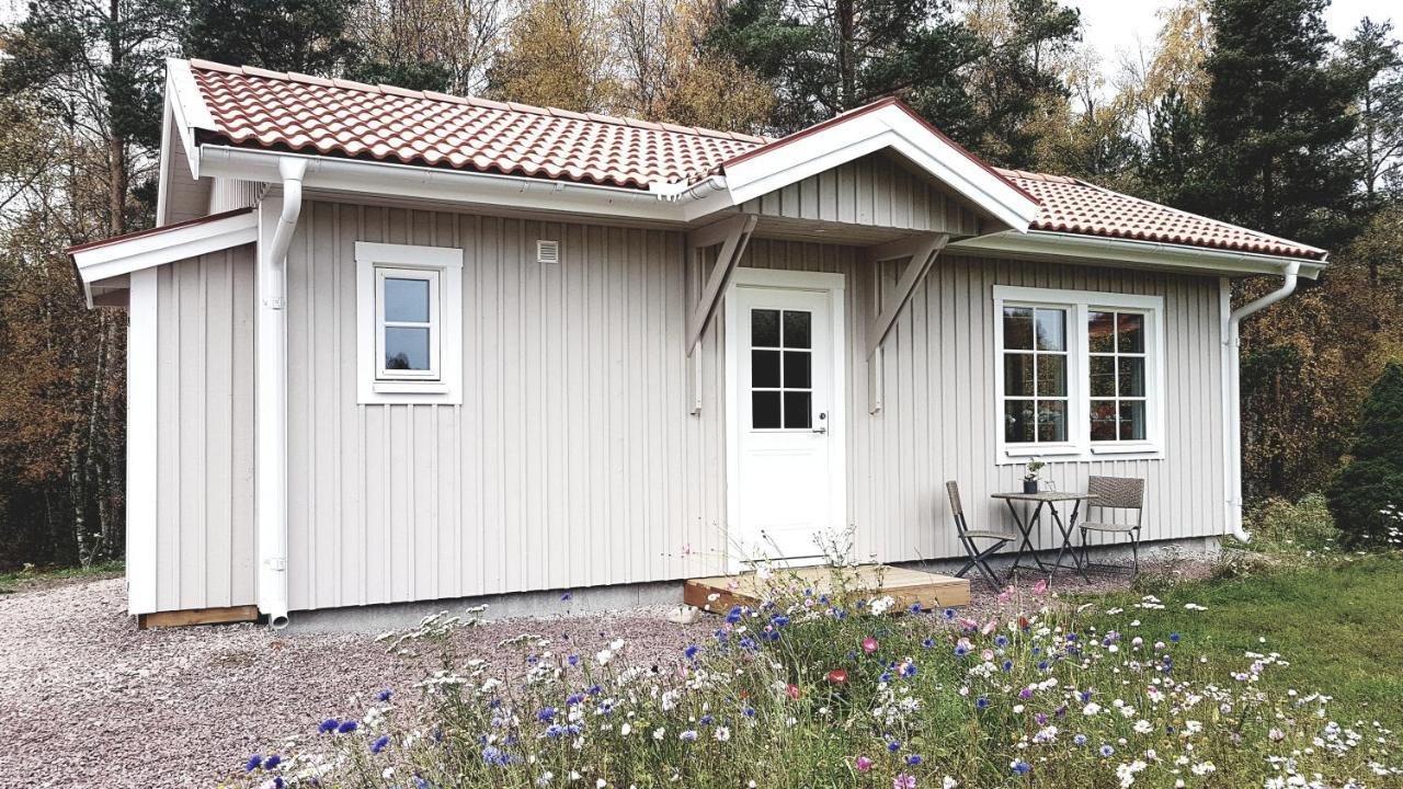 Nybyggd Stuga Intill Skogsbrynet - New Built Cottage Next To The Cowberry Forest 莫拉 外观 照片